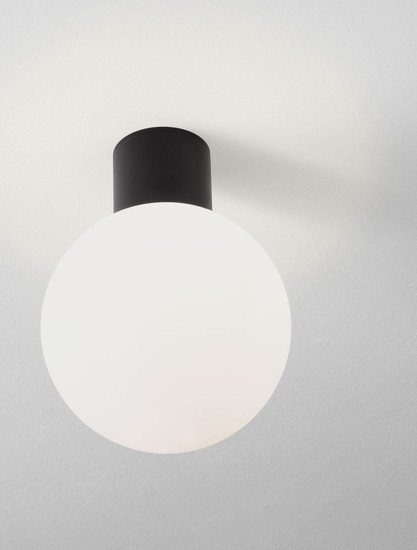 Nova Luce Außen-Deckenleuchte Spix E27 IP54 Anthrazit Aluminium Ø20cm 9971453