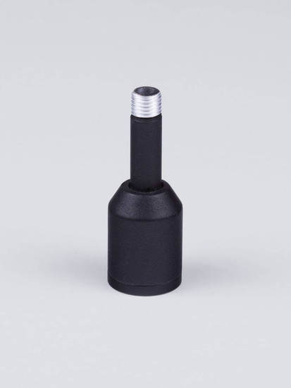 Nova Luce Montagesockel Lyb Schwarz Aluminium Ø2cm 9980573