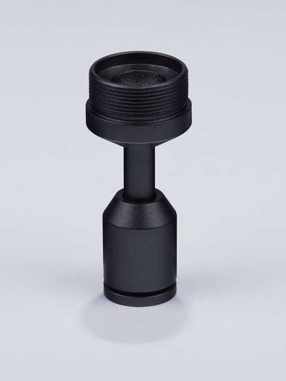 Nova Luce Montagesockel Lyb Schwarz Aluminium Ø3cm 9980574