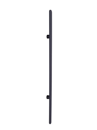 Nova Luce LED Wandleuchte Lyb 19W warmweiss 3000K Schwarz Aluminium 85x4cm 9980580