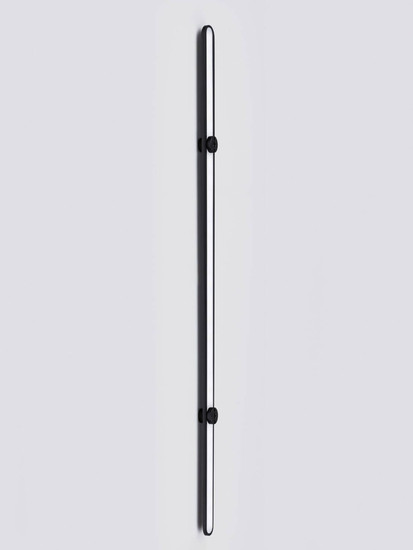 Nova Luce LED Wandleuchte Lyb 19W warmweiss 3000K Schwarz Aluminium 85x4cm 9980581