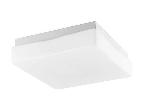 Nova Luce CUBE Deckenleuchte E27 Weiß 25x25x7,5cm dimmbar 6110042