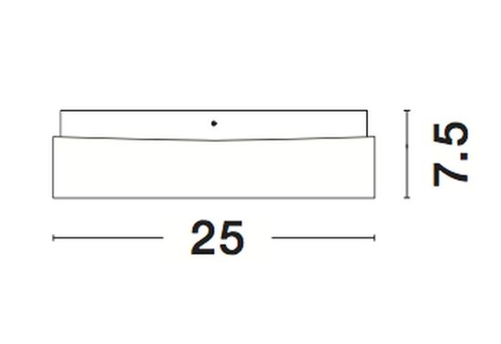 Nova Luce CUBE Deckenleuchte E27 Weiß 25x25x7,5cm dimmbar 6110042