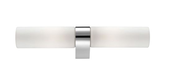 Nova Luce POLO Wandleuchte E14 2-fach Chrom IP44 40x6,5x5cm dimmbar 6310541