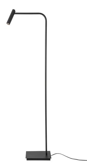 Nova Luce SICILY LED Stehlampe Schwarz 3W Warmweiss 26x40x153cm 7140183