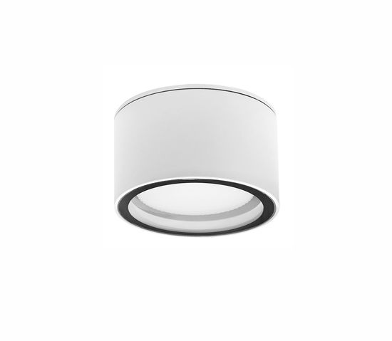 Nova Luce FOCUS Deckenleuchte GX53 Weiß 7W IP54 Warmweiss 10x10x6,5cm 752462