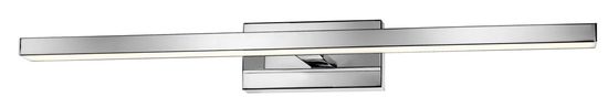 Nova Luce MODENA LED Wandleuchte Chrom 18W IP44 Warmweiss 63x9x7,5cm 787002
