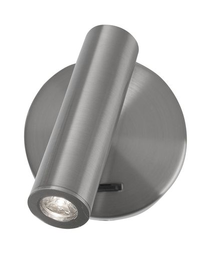 Nova Luce LAREDO LED Wandleuchte Chrom 3W Warmweiss 11x9x11cm 8140522