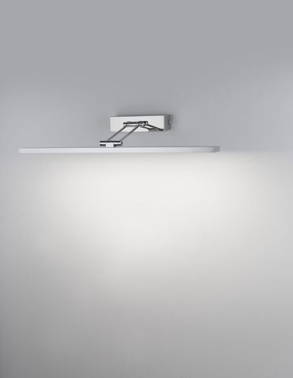 Nova Luce ROSA LED Wandleuchte Chrom 18W IP44 Neutralweiss 57x4,5x19cm 8142281