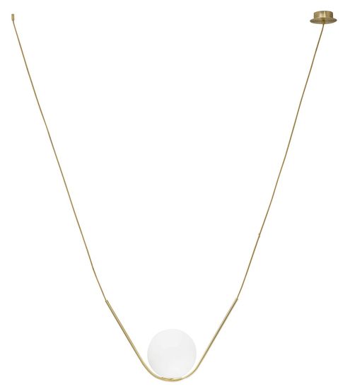 Nova Luce VITTON Pendelleuchte E27 Gold 150x20x120cm dimmbar 8279601