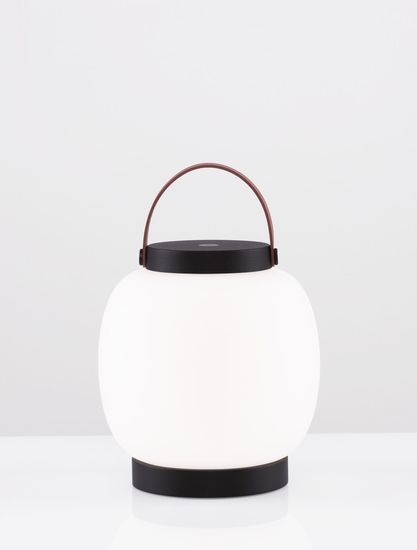 Nova Luce JIGRA LED Dekorative Stehleuchte Schwarz 2W IP54 Warmweiss 16x16x22,8cm dimmbar 9002876