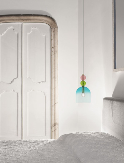 Nova Luce MURANO Pendelleuchte E14 Gold 184,5x16cm dimmbar 9009233