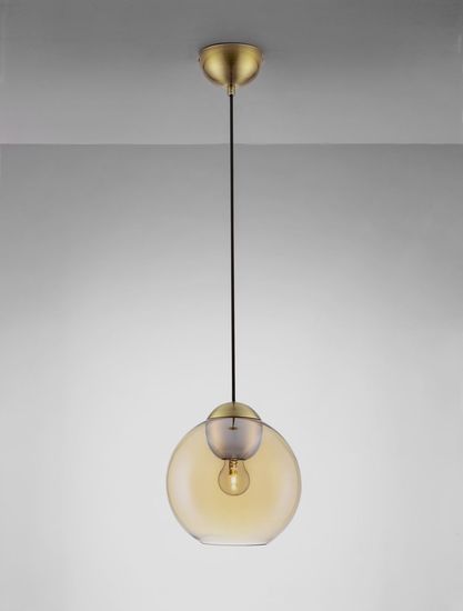 Nova Luce MIDORI Pendelleuchte E27 Gold 182,5x24cm dimmbar 9009239