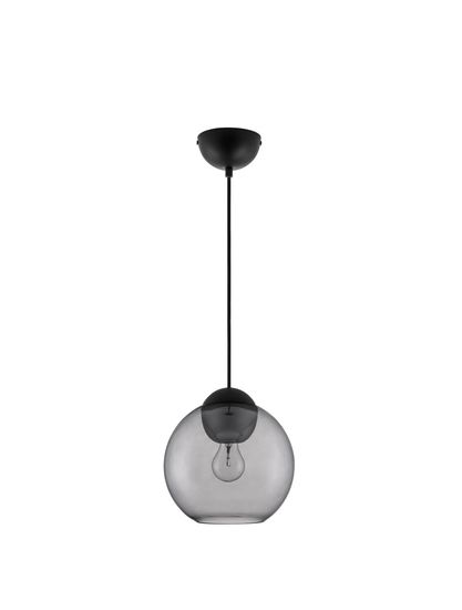 Nova Luce MIDORI Pendelleuchte E27 Schwarz 182,5x24cm dimmbar 9009241