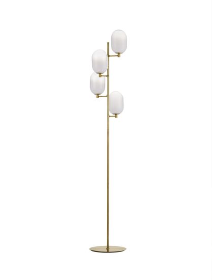 Nova Luce BALOR Stehlampe G9 4-fach Gold 28x52,8x165cm 9009248