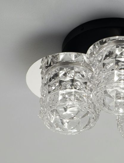 Nova Luce LAWAN Deckenleuchte G9 3-fach Chrom 20x36cm dimmbar 9009292