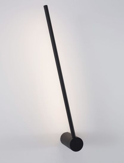 Nova Luce SYNTHESI LED Wandleuchte Schwarz 17W Warmweiss 6x10x60cm 9009322