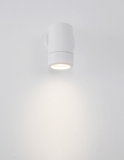 Nova Luce LIMBIO Wandleuchte GU10 Weiß 7W IP54 6x8,5x12cm dimmbar 9010601