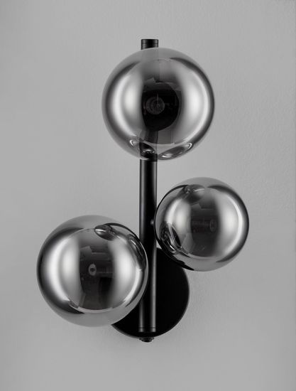 Nova Luce ODILLIA Wandleuchte G9 3-fach Schwarz 23,1x19x32cm dimmbar 9028861