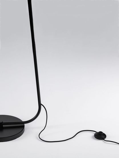 Nova Luce MIRBA Stehlampe E27 Schwarz 160x27cm 9035982