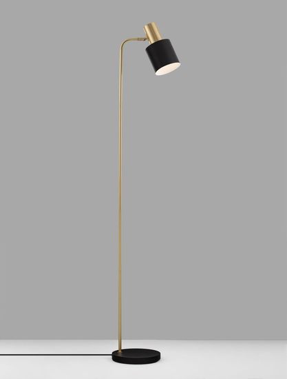 Nova Luce PAZ Stehlampe E27 Gold 153,5x35cm 9050163
