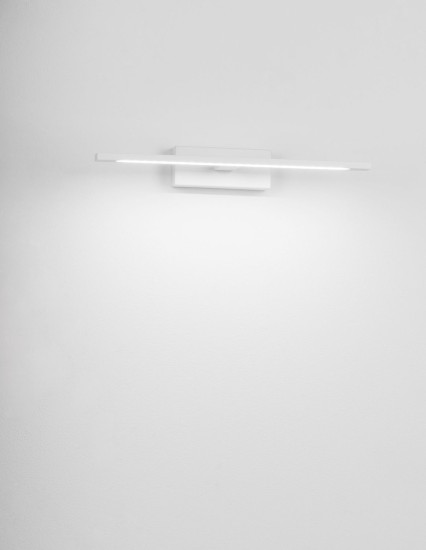 Nova Luce MONDRIAN LED Wandleuchte Weiß 12W IP44 Warmweiss 41,5x14x6cm 9053121