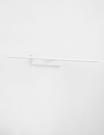 Nova Luce MONDRIAN LED Wandleuchte Weiß 20W IP44 Warmweiss 62x14x6cm 9053201