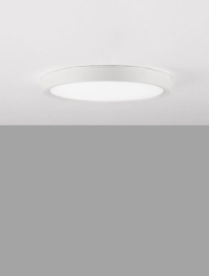 Nova Luce DIXIE LED Deckenleuchte Weiß 18W Steuerbare Lichtfarbe 2,5x22cm 9060186