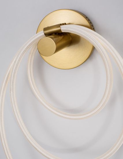 Nova Luce CERELIA LED Wandleuchte Messing 29,5W Warmweiss 35x17x50cm 9082091