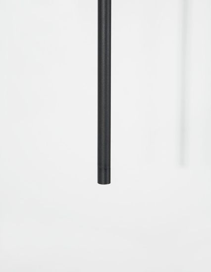 Nova Luce ELETTRA LED Pendelleuchte Schwarz 5W Warmweiss 200x1,5cm 9088103