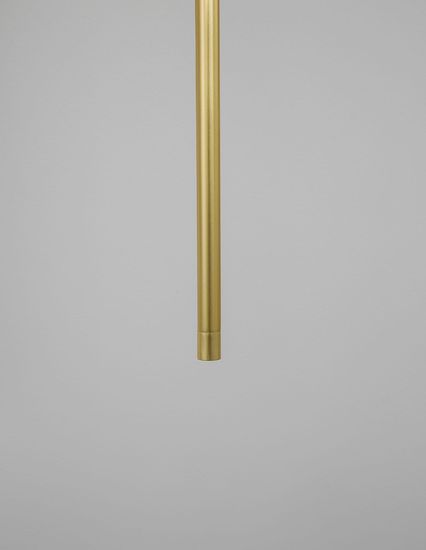 Nova Luce ELETTRA LED Pendelleuchte Messing 5W Warmweiss 200x1,5cm 9088104