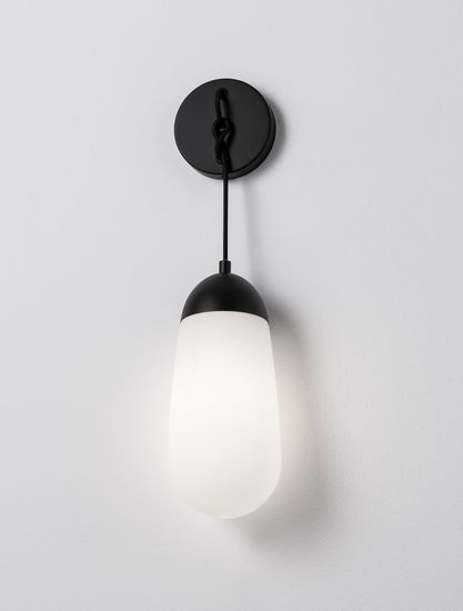 Nova Luce BLAKY Wandleuchte E14 Schwarz 13x15,5x46cm dimmbar 9092828