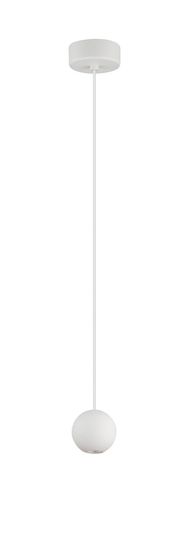 Nova Luce NOCCI LED Pendelleuchte Weiß 4W Warmweiss 158x5cm 9103211