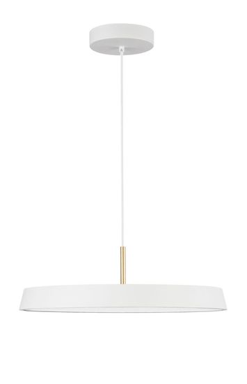 Nova Luce VETRO LED Pendelleuchte Weiß 35W Warmweiss 120x50cm 910621