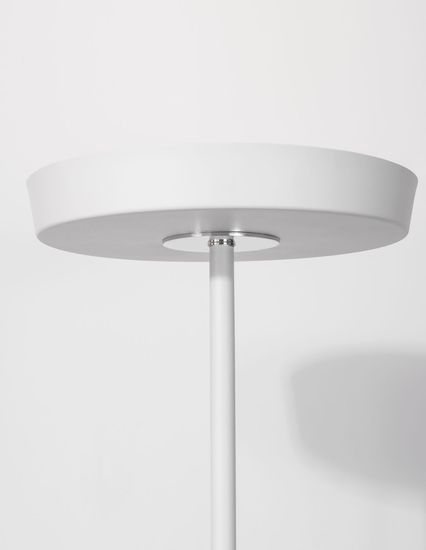 Nova Luce VITI LED Stehlampe Weiß 18W Warmweiss 30x30x170cm 9155181