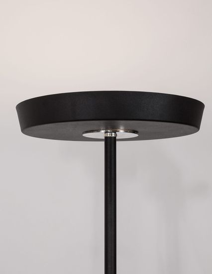 Nova Luce VITI LED Stehlampe Schwarz 18W Warmweiss 30x30x170cm 9155182