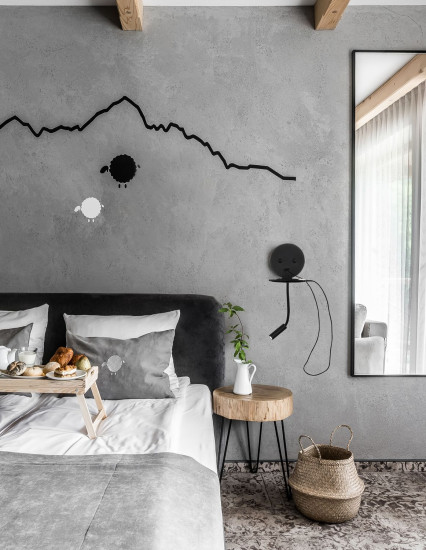 Nova Luce ECLIP LED Wandleuchte Schwarz 9W Warmweiss 15x19,5x50cm 9173282