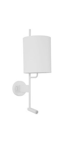 Nova Luce YAMA Wandleuchte E27 2-fach Weiß 15W Warmweiss 18x29,7x57,5cm 9180511