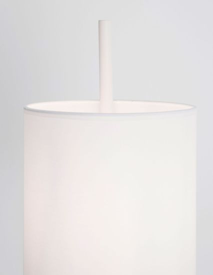 Nova Luce YAMA Stehlampe E27 Weiß 176x20cm 9180521