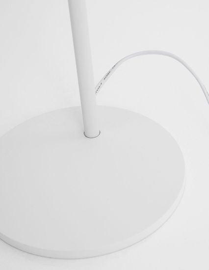 Nova Luce YAMA Stehlampe E27 Weiß 176x20cm 9180521