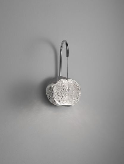 Nova Luce BRILLANTE LED Wandleuchte Chrom 4W Neutralweiss 14x18x27cm 9186906