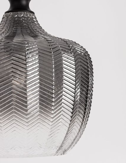 Nova Luce LONI Pendelleuchte E27 Schwarz 120x24cm dimmbar 9191242