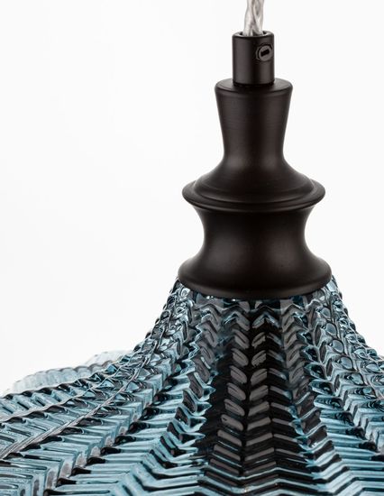 Nova Luce LONI Pendelleuchte E27 Schwarz 120x24cm dimmbar 9191243