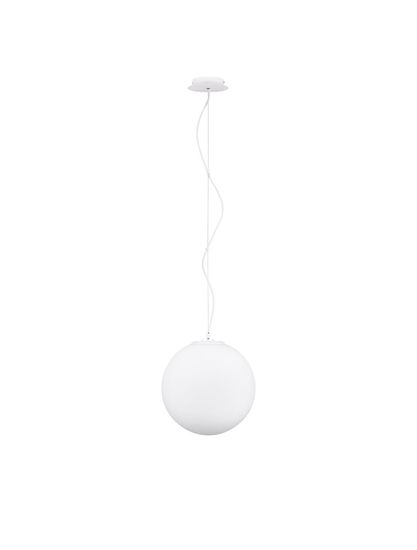 Nova Luce NEVOSO Pendelleuchte E27 Weiß 130x30cm dimmbar 920421