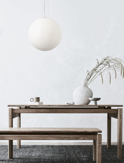 Nova Luce NEVOSO Pendelleuchte E27 Weiß 130x50cm dimmbar 920423