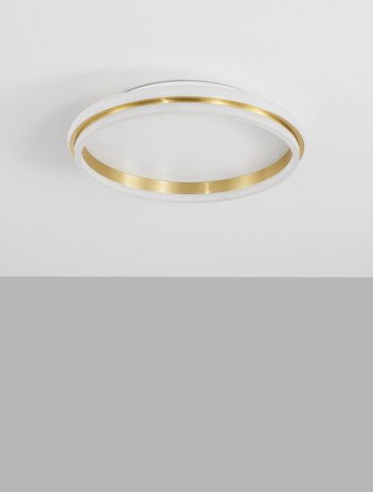 Nova Luce WILLOW LED Deckenleuchte Gold 38W Warmweiss 6x45cm 9212911