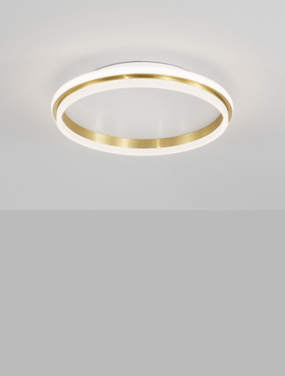 Nova Luce WILLOW LED Deckenleuchte Gold 38W Warmweiss 6x45cm 9212911