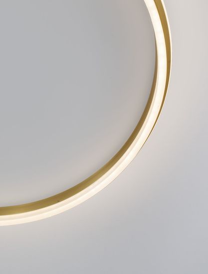 Nova Luce WILLOW LED Deckenleuchte Gold 52W Warmweiss 6x60cm 9212914