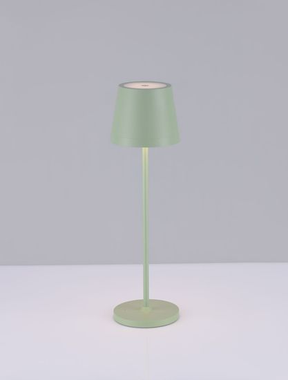 Nova Luce SEINA LED Tischleuchte Olive 2W IP54 Warmweiss 11,4x11,4x39,5cm 9223405