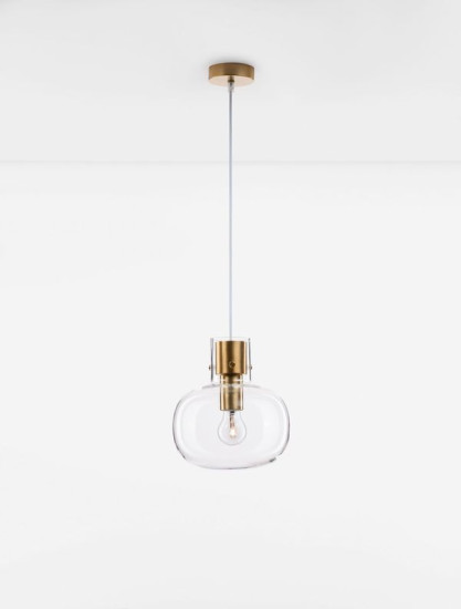 Nova Luce CINZIA Pendelleuchte E27 Gold 228x22cm dimmbar 9236600